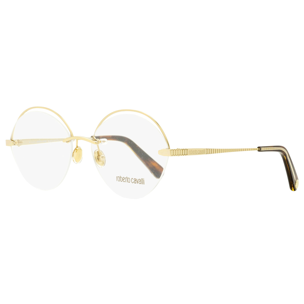 Roberto Cavalli Oval Eyeglasses RC5097 032 Gold/Dark Havana 56mm 5097